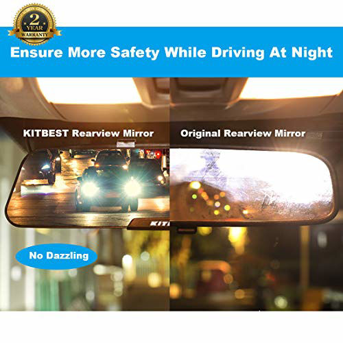 Getuscart Kitbest Rear View Mirror Mm Anti Glare Rearview