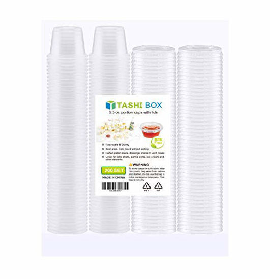 Getuscart Tashibox Ounce Disposable Plastic Jello Shot Cups