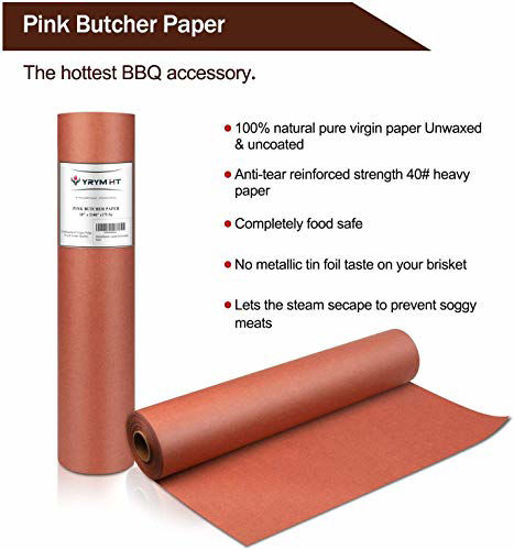 Getuscart Pink Kraft Butcher Paper Roll X Ft Food