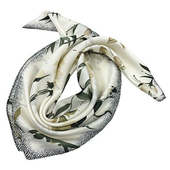 Getuscart Your Smile Silk Like Scarf Women S Fashion Pattern Large