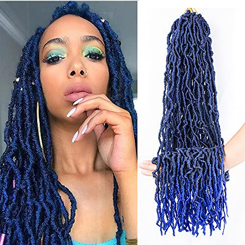 GetUSCart 36 Inch Nu Faux Locs Crochet Braids Hair 4 Packs Soft