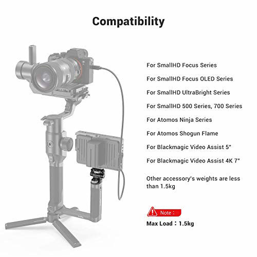 GetUSCart SmallRig Swivel And Tilt Adjustable Monitor Mount With