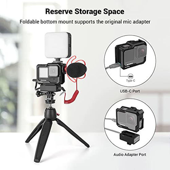 Getuscart Smallrig Hero Black Cage Hero Cage For Gopro With Cold