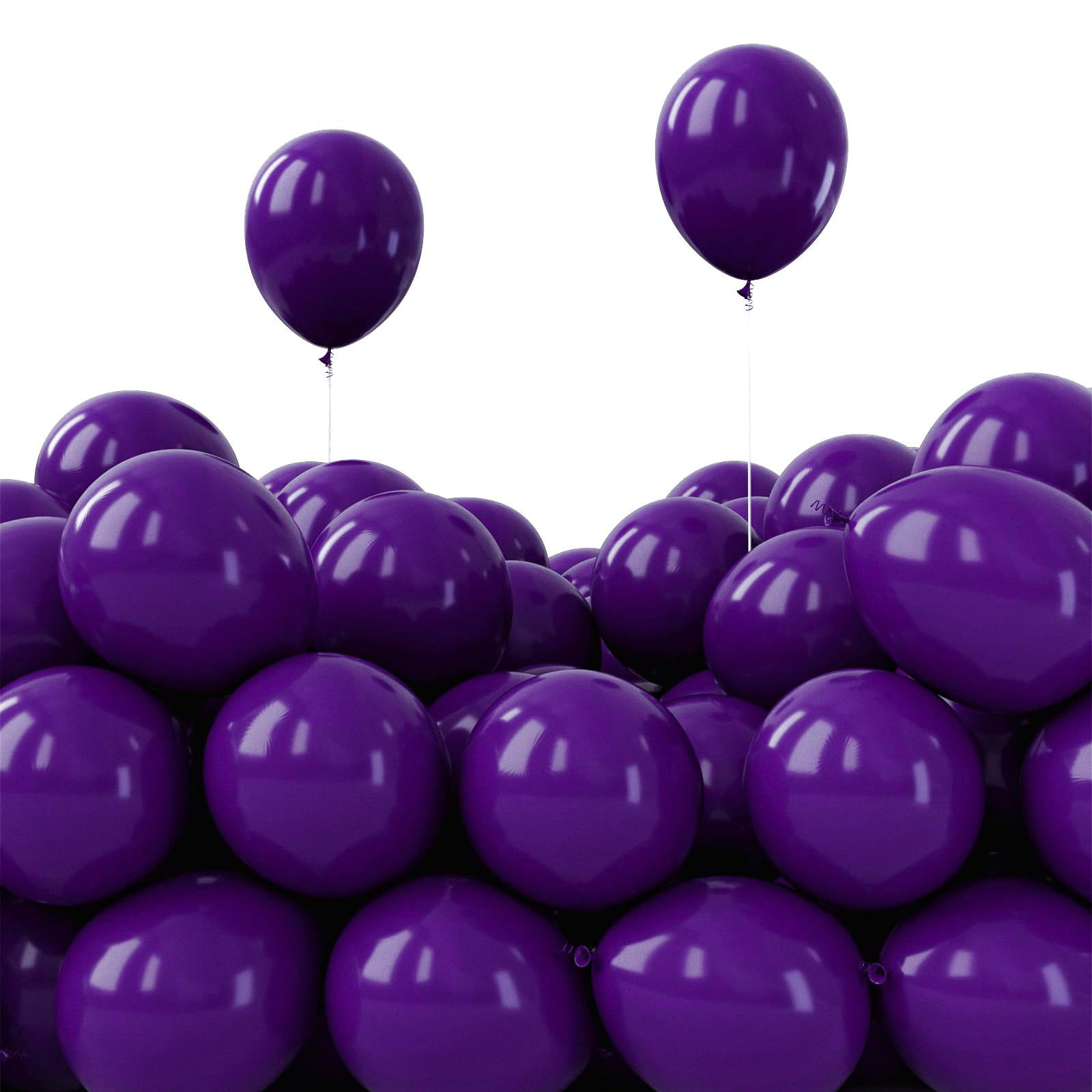 GetUSCart PartyWoo Purple Balloons 50 Pcs 5 Inch Royal Purple