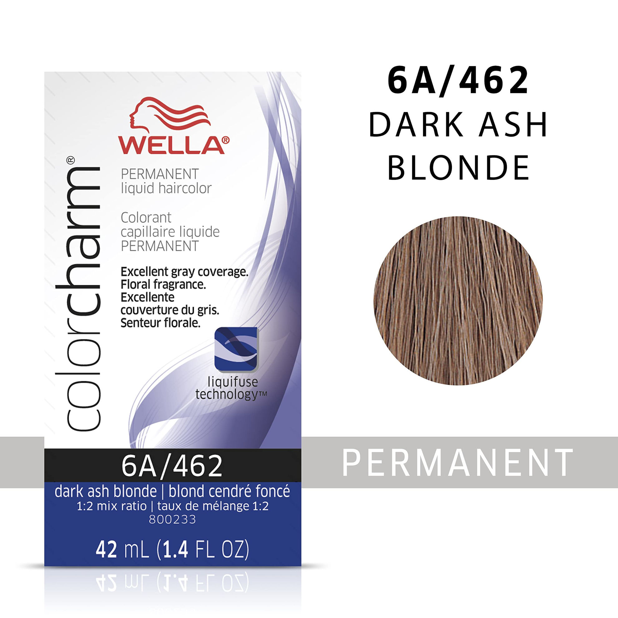 GetUSCart WELLA Color Charm Permanent Liquid Hair Color For Gray