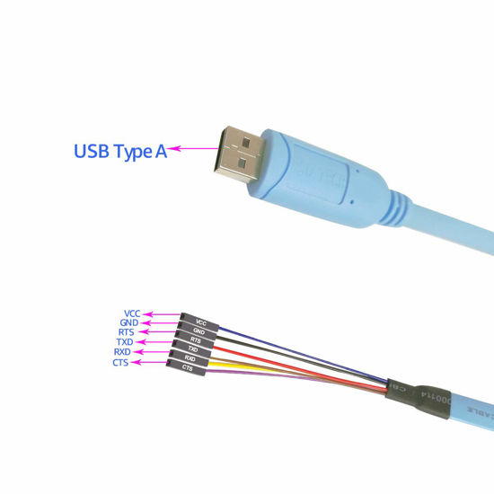 GetUSCart DSD TECH SH U09BL USB To TTL Serial Cable With CP2102N Chip