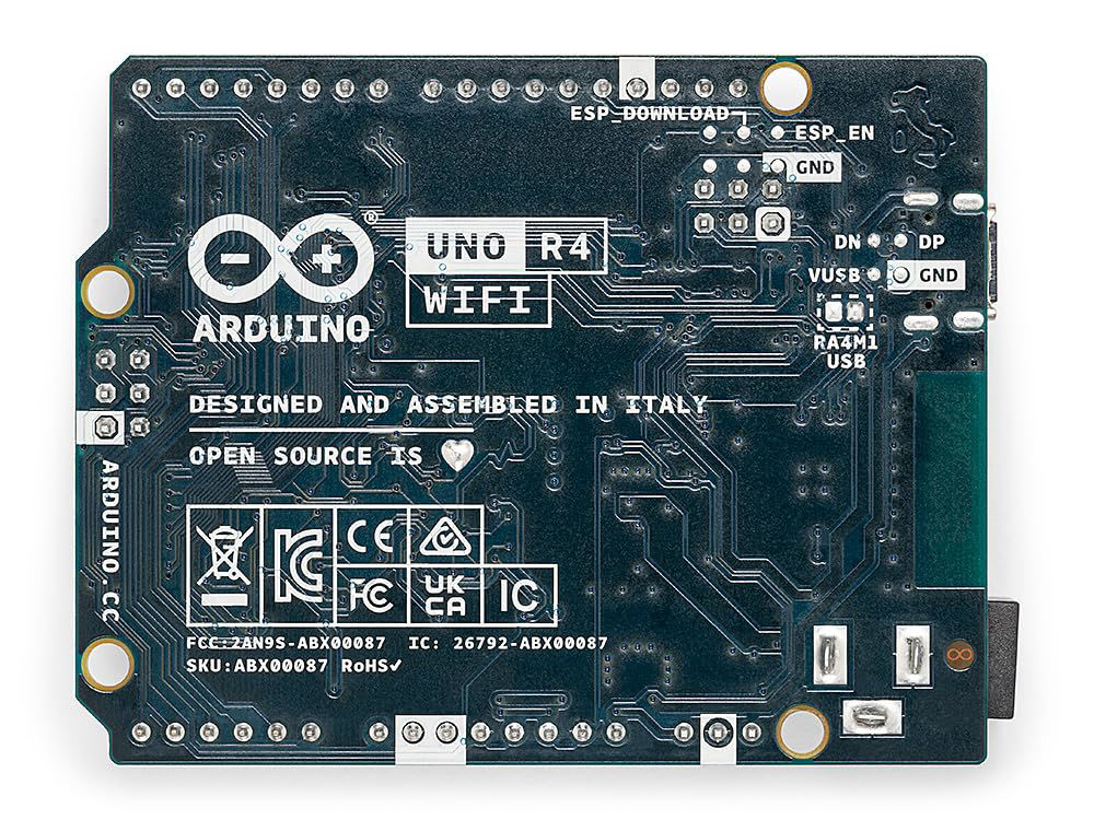 GetUSCart Arduino UNO R4 WiFi ABX00087 Renesas RA4M1 ESP32 S3