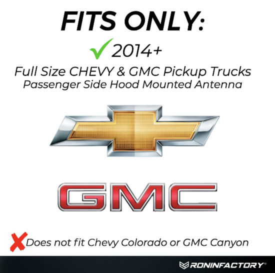 Getuscart Ronin Factory Truck Antenna Accessory For Chevy Silverado