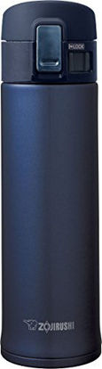 Picture of Zojirushi Stainless Steel Mug, 16oz, Smoky Blue