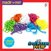 Picture of Made By Me Craft Loops Refill By Horizon Group Usa, Includes 3.5 Oz Of Weaving Loom Loops In 7 Vibrant Colors, Multicolored