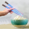 Picture of Chop Sabers Light Up LightSaber Chopsticks, Blue Pair