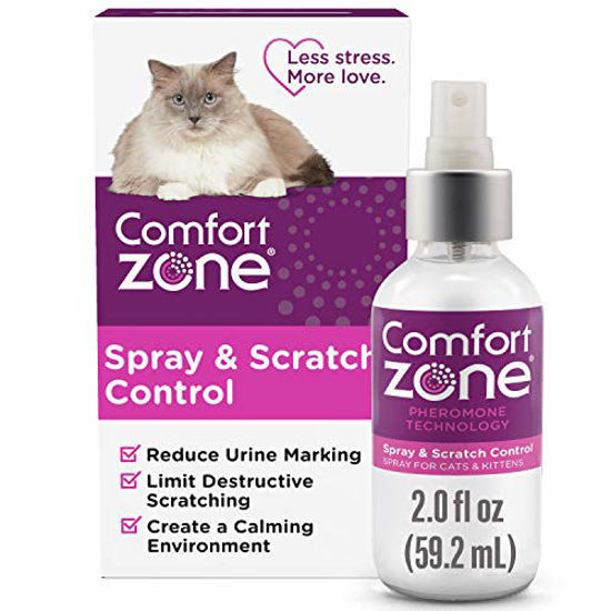 Picture of Comfort Zone Spray & Scratch Control Spray Cat Calming, 2 ounces