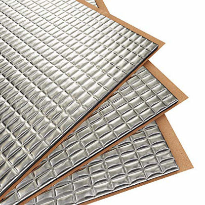 Siless Liner 157 (4 mm) mil 36 sqft Car Sound Deadening Closed Cell Foam &  Heat Insulation mat - PE Foam Sound Deadener Material & Heat Barrier