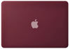 Picture of UESWILL Matte Hard Shell Case Cover Compatible with MacBook Pro (Retina, 13 inch, Early 2015/2014/2013/Late 2012), Model A1502/A1425, No CD-ROM, No USB-C, Wine Red