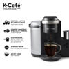 Picture of Keurig K-Cafe Coffee Maker, Single Serve K-Cup Pod Coffee, Latte and Cappuccino Maker, Comes with Dishwasher Safe Milk Frother, Coffee Shot Capability, Compatible With all K-Cup Pods, Charcoal