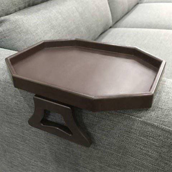 Picture of Sofa Arm Clip Table, Armrest Tray Table, Drinks/Remote Control/Snacks Holder