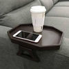 Picture of Sofa Arm Clip Table, Armrest Tray Table, Drinks/Remote Control/Snacks Holder