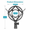 Picture of Neewer Universal 45MM Microphone Shock Mount for 43MM-46MM Diameter Condenser Mic (Black)