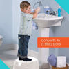 Picture of Summer Step by Step Potty, Neutral  - 3-in-1 Potty Training Toilet - Features Contoured Seat, Flushable Wipes Holder and Toilet Tissue Dispenser