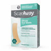 Picture of ScarAway Advanced Skincare Long Silicone Scar Sheets for Hypertrophic Scars and Keloids Caused by Surgery, Injury, Burns, C-Section and More, 1.5" x 7", 6 Sheets