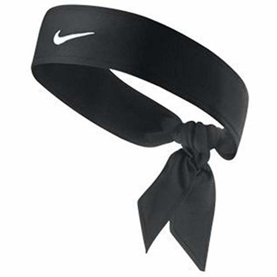 GetUSCart- Nike Dri-Fit Head Tie 2.0 (One Size Fits Most, Black/White)