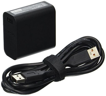 Picture of Lenovo 40W Computer Charger - Slim Travel AC Adapter (GX20H34904)