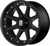 Picture of KMC XD Series 796 797 798 Matte Flat Black 6 Lug Wheel Rim Center Cap 1079L145 S708-06 ABS