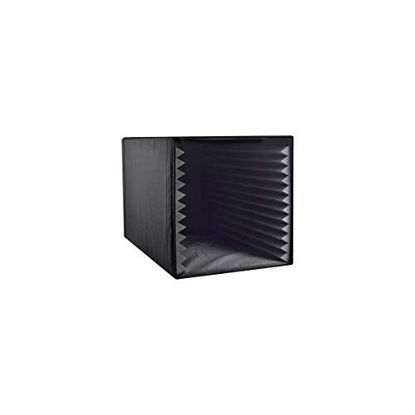 Picture of Pyle Recording Shield Box-Microphone Foam Booth Cube, Sound Dampening Filter-Audio Acoustic Noise Isolator Platform w/Wedgie Padding, Studio, Podcast, Vocal Use PSIB27