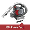 Picture of BLACK+DECKER Flex Car Vacuum, 12V Corded (BDH1200FVAV), Iron/Red