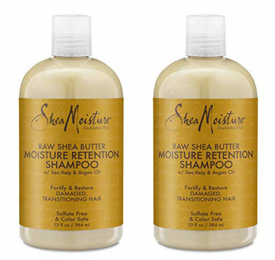 Picture of Shea Moisture Raw Shea Shampoo 13 Ounce (384ml) (2 Pack)