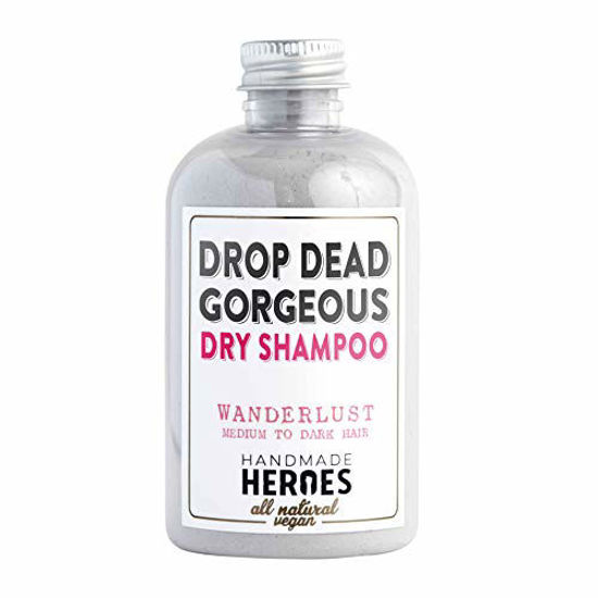 Picture of All Natural, Vegan Dry Shampoo Powder (Medium/Dark Hair) By Handmade Heroes