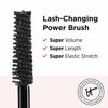 Picture of IT Cosmetics Superhero Mascara, Super Black - Elastic Stretch Volumizing & Lengthening Mascara - Lifts, Separates & Conditions Lashes - With Collagen, Biotin & Peptides - 0.3 fl oz