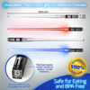 Picture of LIGHTSABER CHOPSTICKS LIGHT UP STAR WARS LED Glowing Light Saber Chop Sticks REUSABLE Sushi Lightup Sabers Red and Blue 2 Pairs