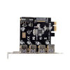 Picture of CY 4 Ports PCI-E to USB 3.0 HUB PCI Express Expansion Card Adapter 5Gbps for Motherboard