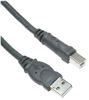 Picture of Belkin - F3U133b10 (F3U133b10) Hi-Speed USB A/B Cable, USB Type-A and USB Type-B (10 Feet) Black