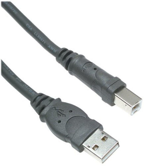 GetUSCart- Belkin - F3U133b10 (F3U133b10) Hi-Speed USB A/B Cable, USB ...