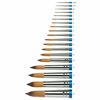 Picture of Winsor & Newton Cotman Water Colour Series 111 Short Handle Synthetic Brush - Round #0000 (5301031)