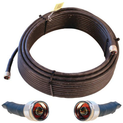 Picture of Wilson Electronics 75 ft. Black WILSON-400 Ultra Low Loss Coax Cable (N-Male to NMale)( 952375)