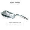 Picture of DuraScoop Jumbo Cat Litter Scoop, All Metal End-to-End with Solid Core, Sifter with Deep Shovel, Multi-Cat Tested Accept No Substitute for the Original (colors may vary)