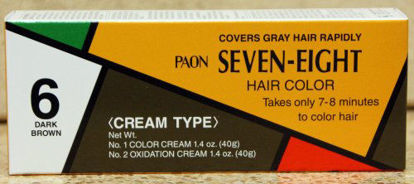 Picture of PAON Hair Cream Refill, No. 6 Dark Brown