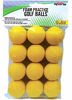 Picture of PrideSports Practice Golf Balls, Foam, 12 Count, Yellow