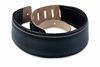 Picture of Levy's Leathers 3" Leather Guitar Strap with Foam Padding and Garment Leather Backing; Black (DM1PD-BLK)