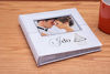 Picture of Malden International Designs I Do Wedding Collection 2-Up with Memo Space Photo Album, 160-4x6, White