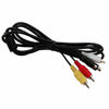 Picture of HQRP AV Audio Video Cable/Cord Compatible with Sony Handycam DCR-DVD408, DCR-DVD508, DCR-DVD610, DCR-DVD650 Camcorder