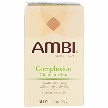 Picture of Ambi Skincare Bars Complexion Cleansing Bar, 3.5 Ounce (Pack of 6)