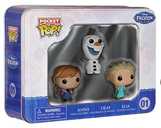 Picture of Funko Frozen Pocket Pop! Mini Vinyl Figure Tin (3-Pack)