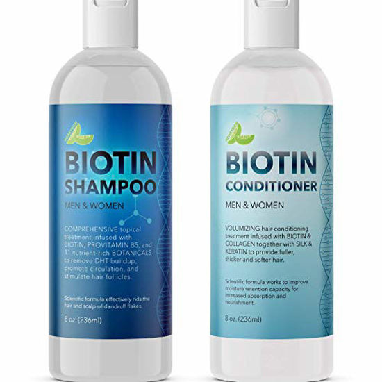 Coconut Shampoo and Conditioner Set - Sulfate Free and Paraben Free Intense  Moisturizing Treatment with Jojoba - For Hydrating Your Scalp and