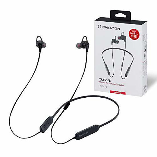 Active noise discount cancelling neckband headphones