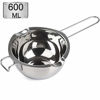 Picture of Stainless Steel Double Boiler Pot with 600ML for Melting Chocolate, Candy and Candle Making (18/8 Steel, Universal Insert)