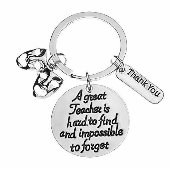 Picture of Infinity Collection Drama Teacher Gift, Great Teacher is Hard to Find But Impossible to Forget, Drama Jewelry, Comedy Tragedy, Drama Mask Charm Keychain